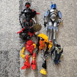 Lego Bionicles Incomplete Parts And Pieces Lot